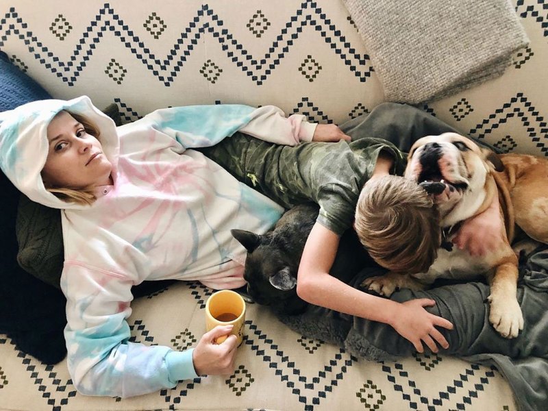 Sinus Infection Sick Day with Tennessee and and Dog Reese Witherspoons Pupdates