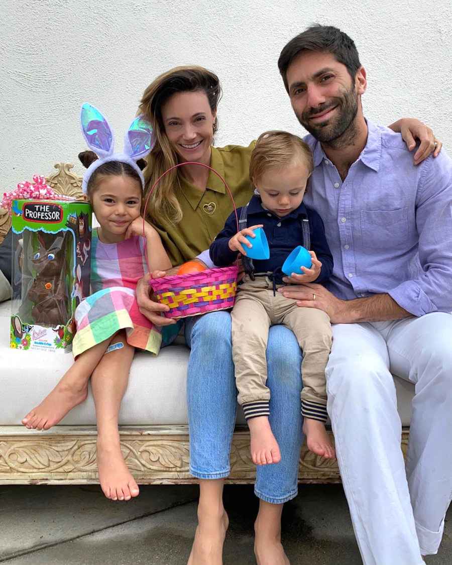 Laura Perlongo and Nev Schulman Stars Celebrated Easter Amid Quarantine