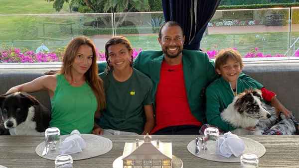 Tiger Woods Shares Rare Photo With Kids and Girlfriend Erica Herman