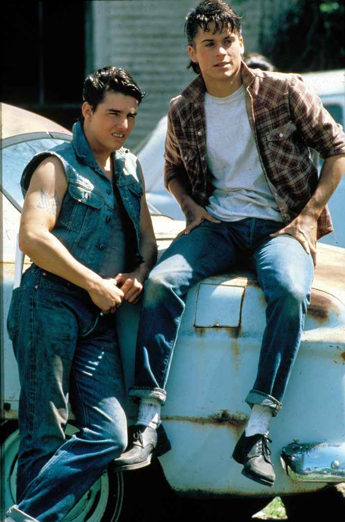 Tom Cruise Rob Lowe The Outsiders