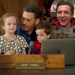 Tom Holland Surprises Jimmy Kimmel Spider-Man Superfan Son Billy on His 3rd Birthday