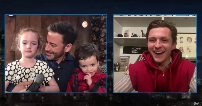 Tom Holland Surprises Jimmy Kimmel Spider-Man Superfan Son Billy on His 3rd Birthday