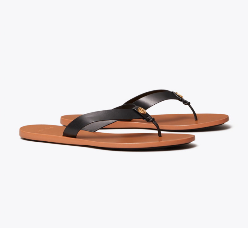 Tory Burch Leather Thong Sandals Are 44% Off Right Now! | Us Weekly