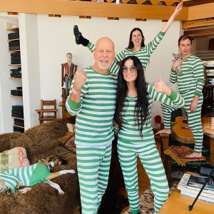 Two Peas in a Pod Tallulah Willis Instagram Demi Moore and Bruce Willis in Quarantine With Their Family
