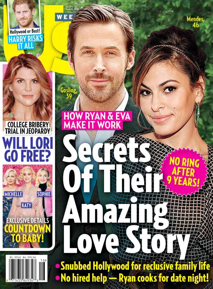 Us Weekly Cover Issue 1620 Ryan Gosling and Eva Mendes