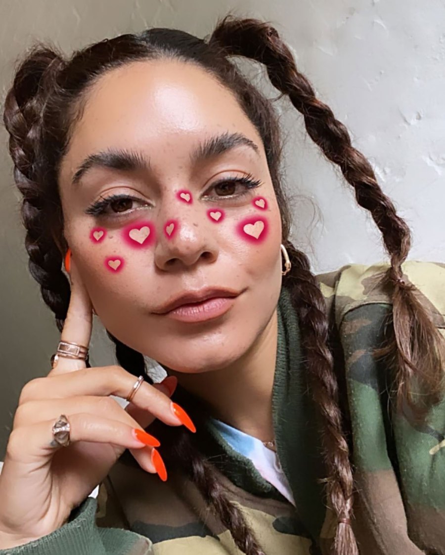 Vanessa Hudgens Rocks a Fun Multi-Braid Hairstyle