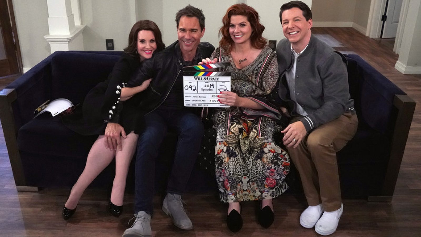 Will and Grace Finale Debra Messing Sean Hayes Megan Mullally Eric McCormack