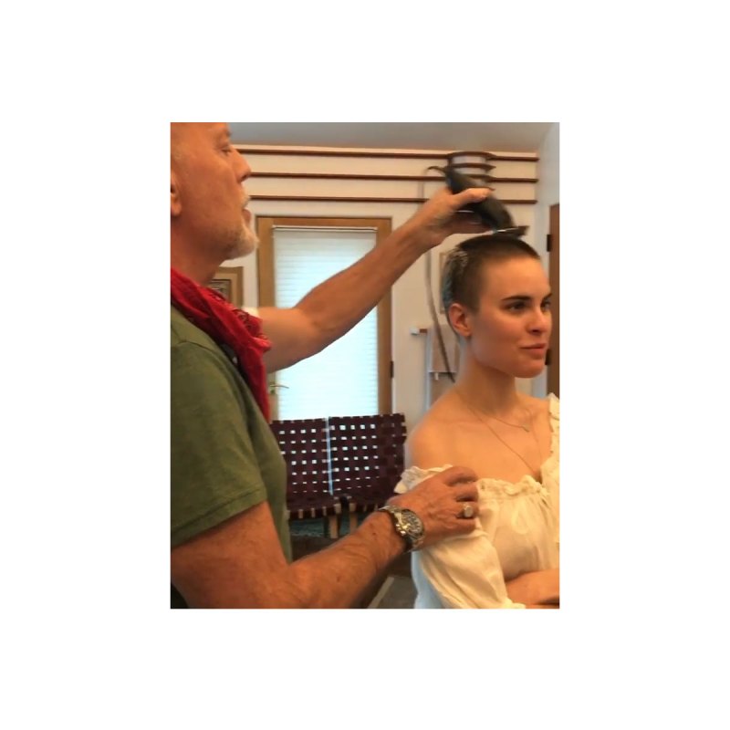Working Together Tallulah Willis Instagram Demi Moore and Bruce Willis in Quarantine With Their Family