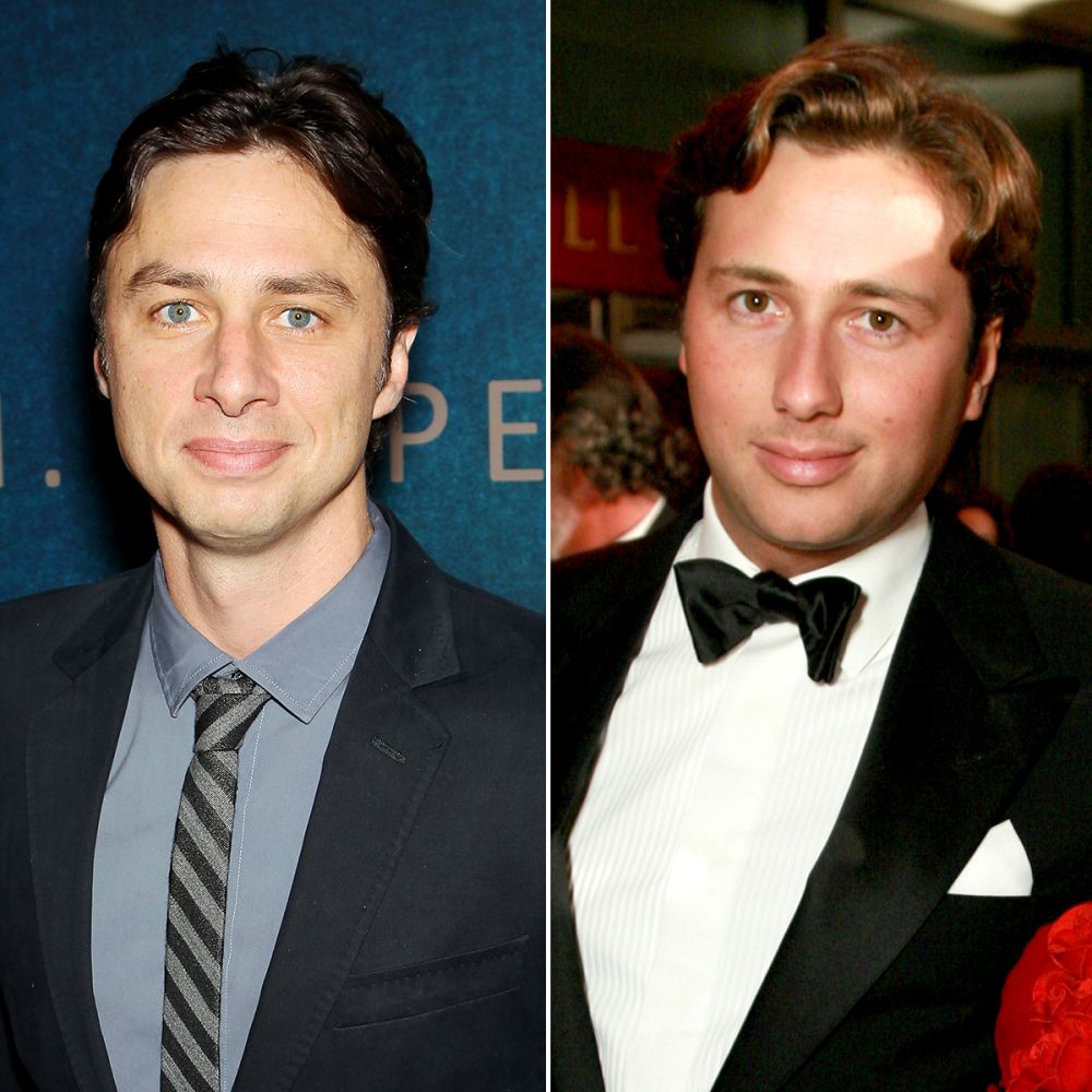 Zach Braff and Raffaello Follieri