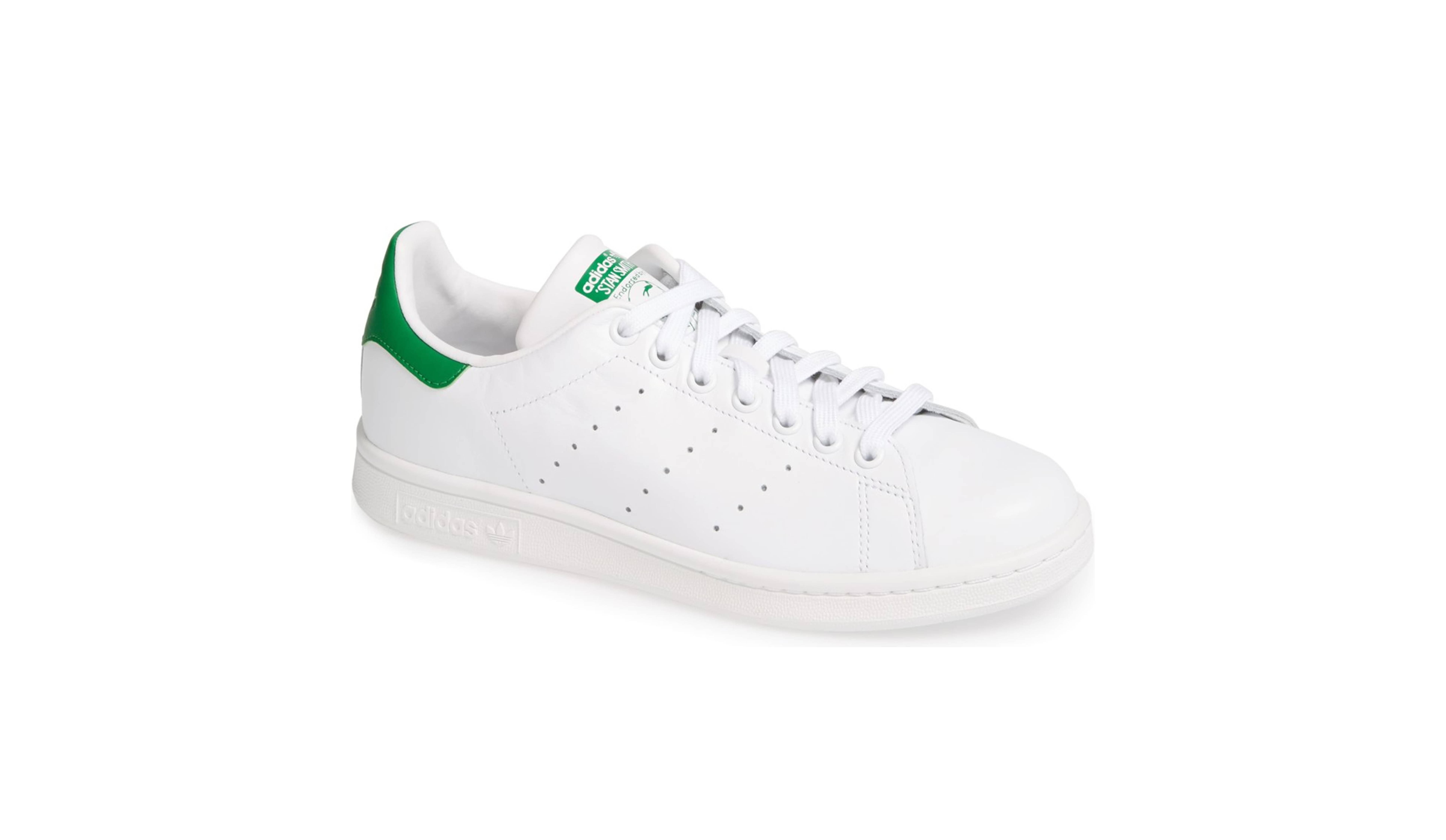 stan smith adidas white green