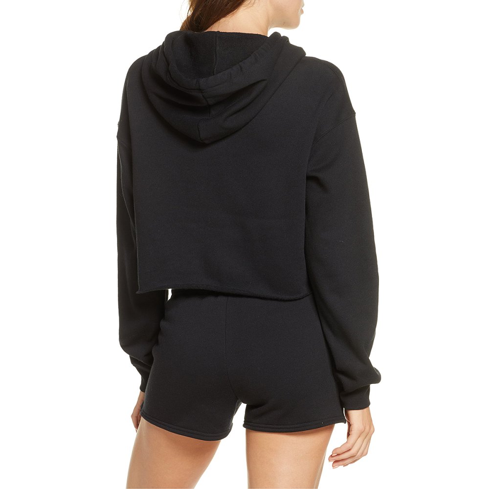 BELLA+CANVAS Solid Crop Hoodie