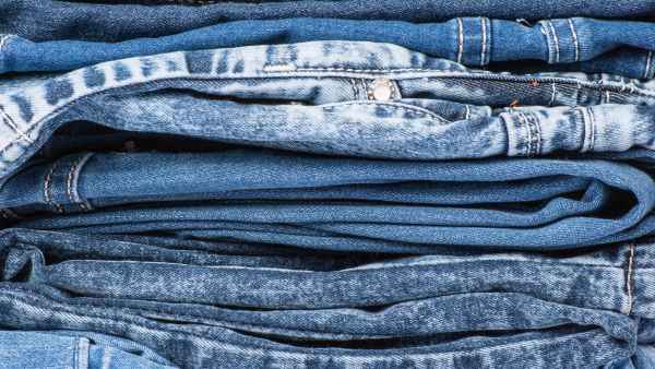 stacked jeans