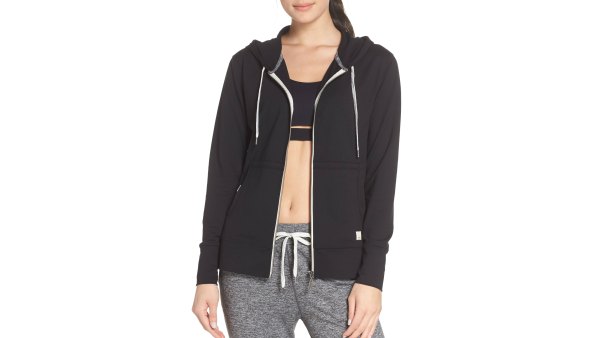 vuori Performance Zip Front Hoodie