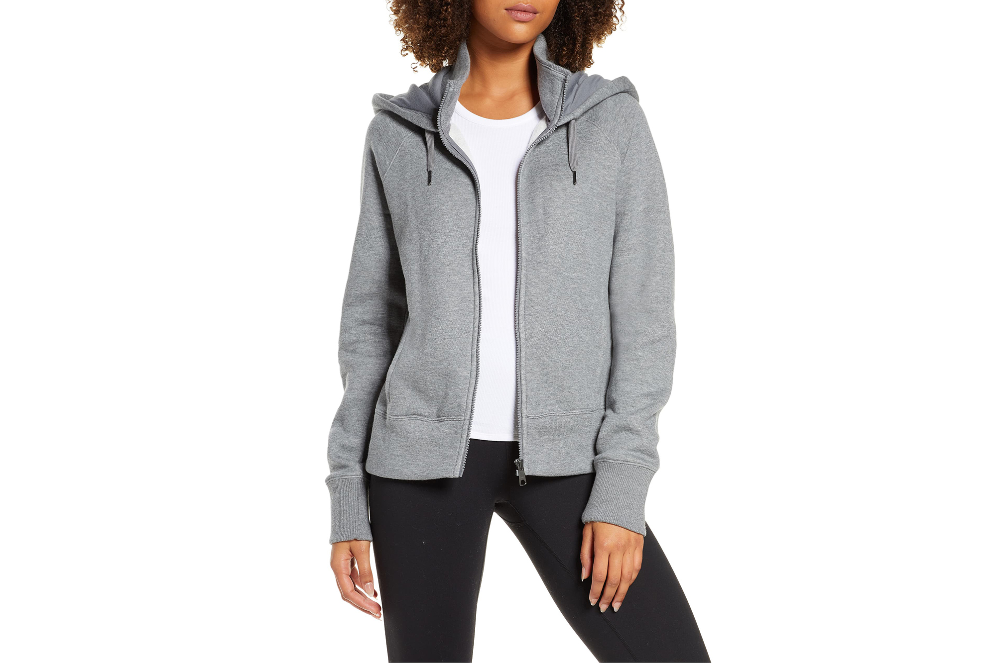 Zella Nola Full Zip Hooded Sweatshirt