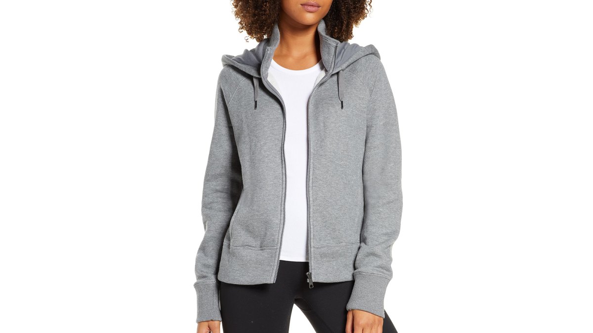 Zella Nola Full Zip Hooded Sweatshirt