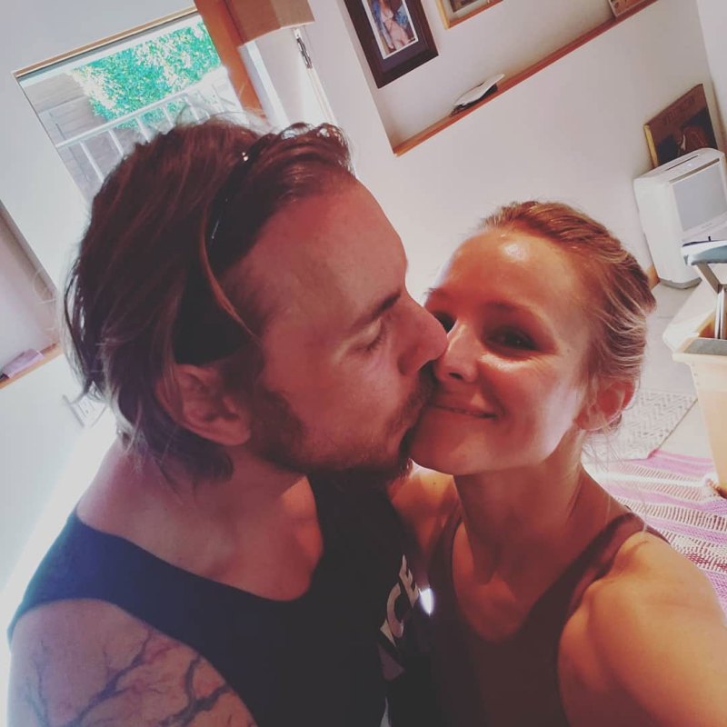 Kristen Bell and Dax Shepard Celebrity Couples Working Out