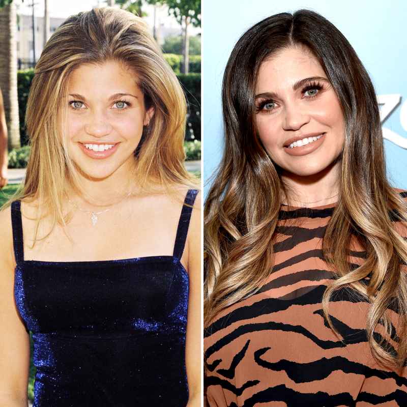 4 Danielle Fishel then and now
