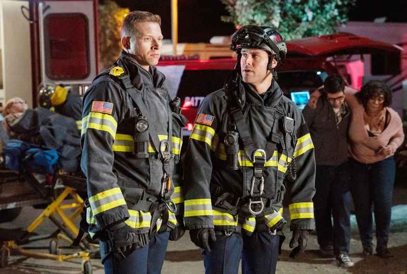 Oliver Stark and Ryan Guzman in 9-1-1 What to Watch This Week While Social Distancing