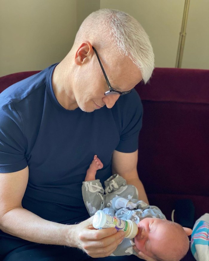 Anderson Cooper and Son Wyatt Cooper