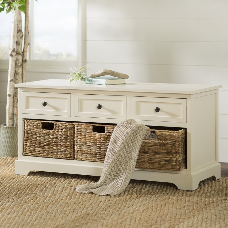 Beachrest Home Ardina Drawer Storage Bench