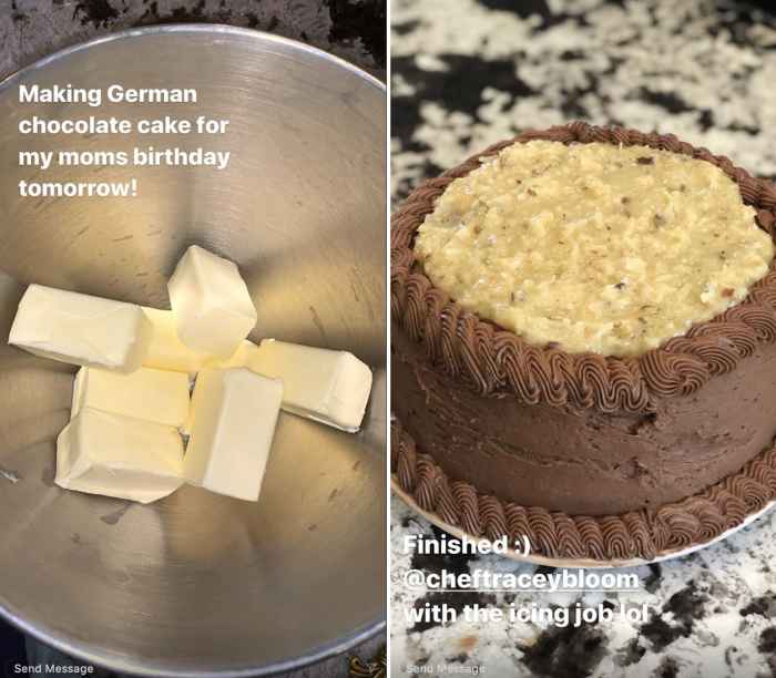 Brielle Biermann Bakes a Cake for Mom Kim Zolciaks Birthday 1
