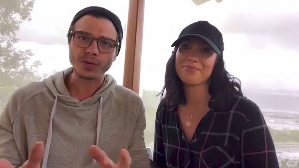 Cheryl Burke and Matthew Lawerence Celebs Send Thanks to Essential Workers.jpg