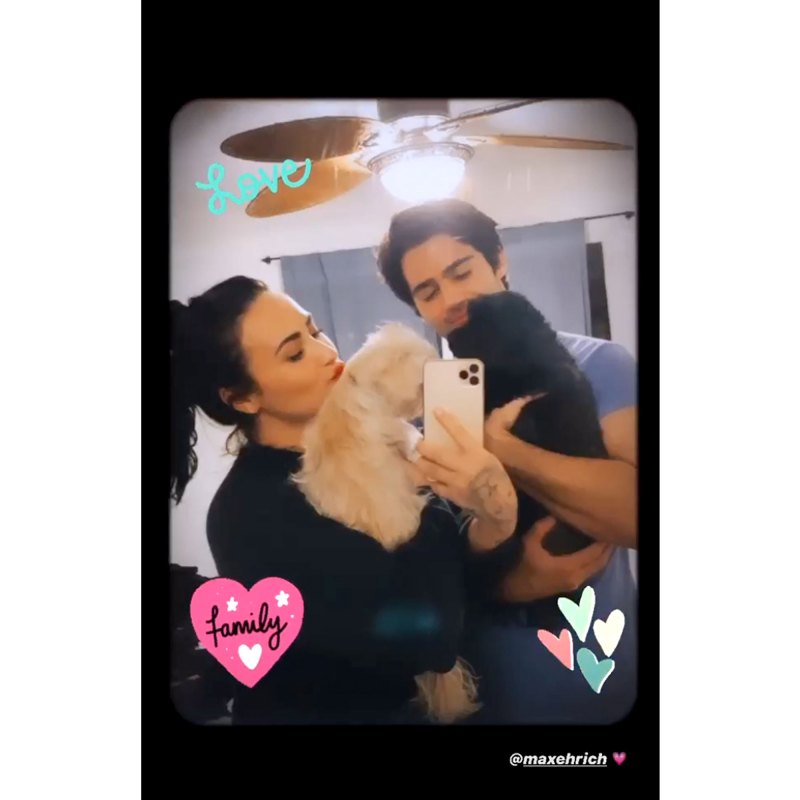 Demi Lovato Turns Up PDA New Photos BF Max Ehrich