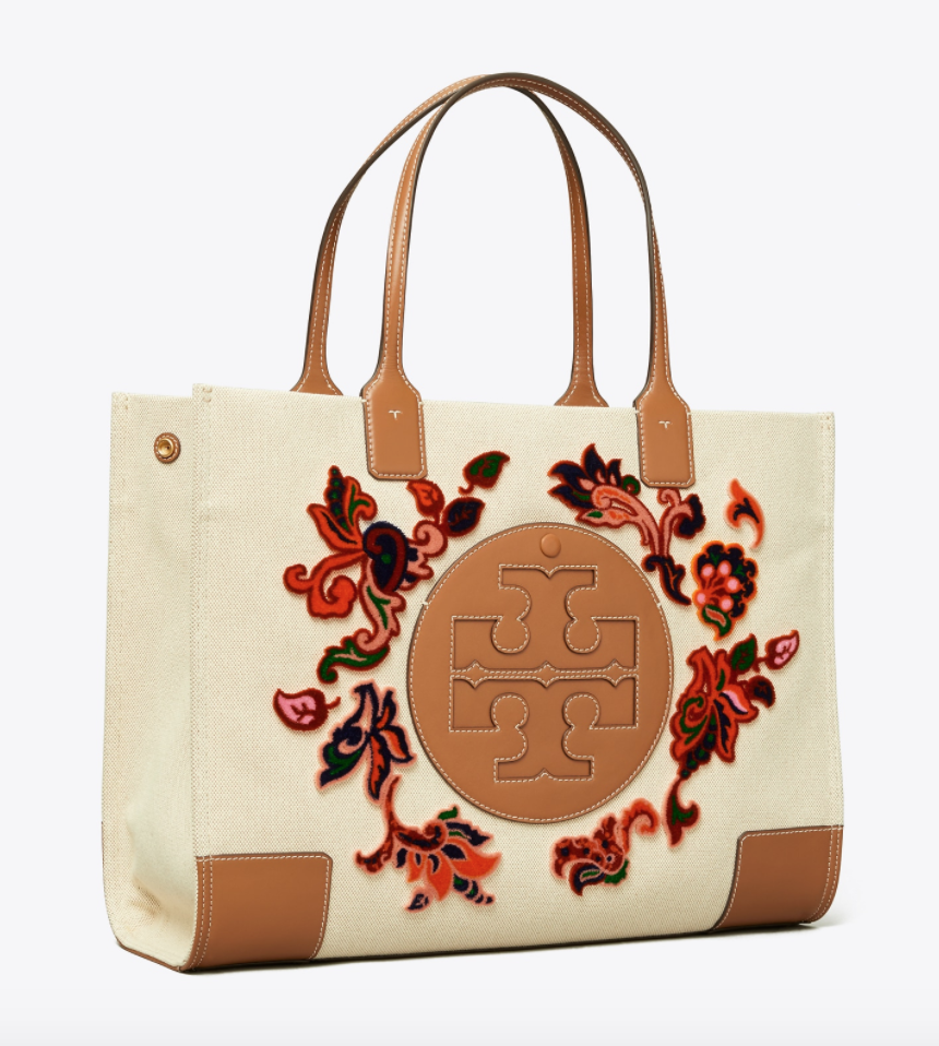 Ella Fil Coupé Tote (Ivory Mountain Paisley)
