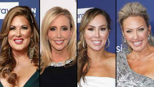 Real Housewives of Orange County Emily Simpson, Shannon Beador, Kelly Dodd and Braunwyn Windham-Burke Reunite