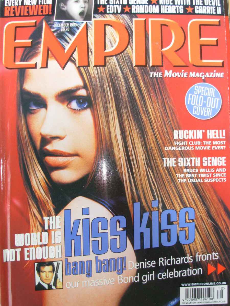 Empire December 1999 Denise Richards Magazine Cover