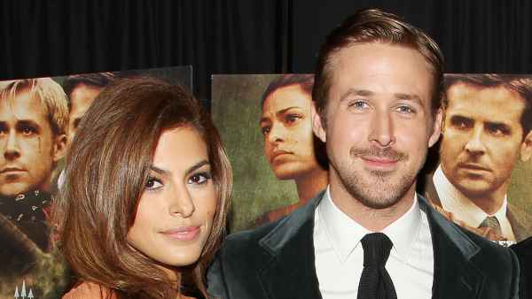 Eva Mendes Defends Husband Ryan Gosling Parenting Orange Dress