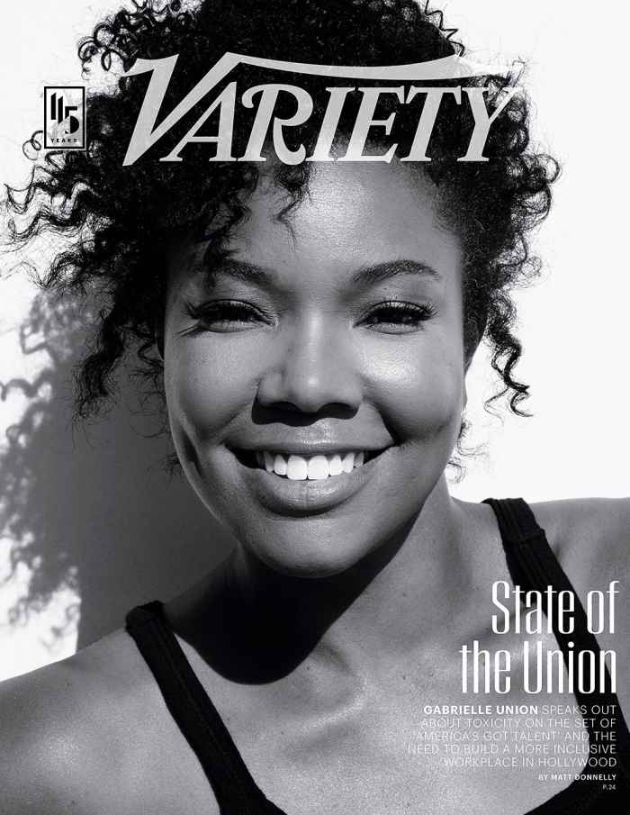 Gabrielle Union on the cover of Variety