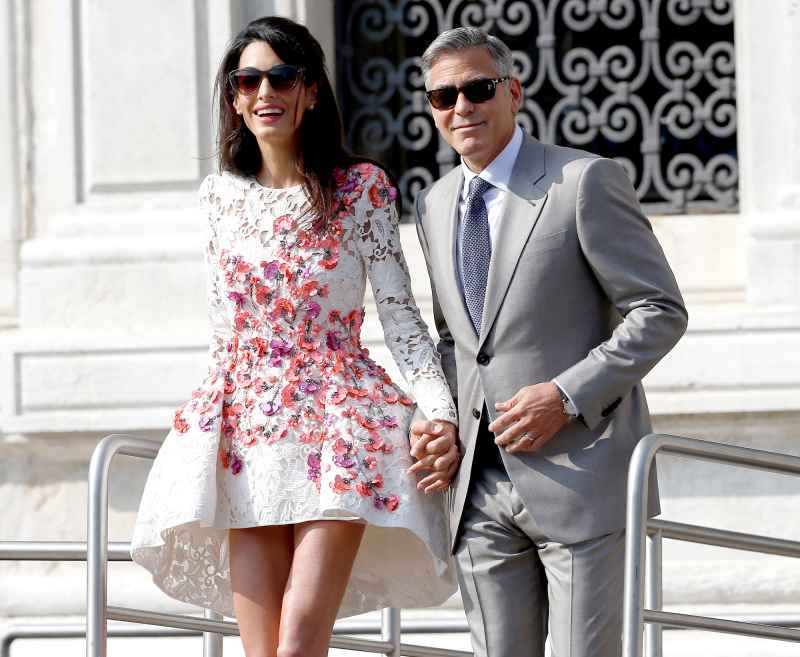 George Clooney Amal Alamuddin wedding cake