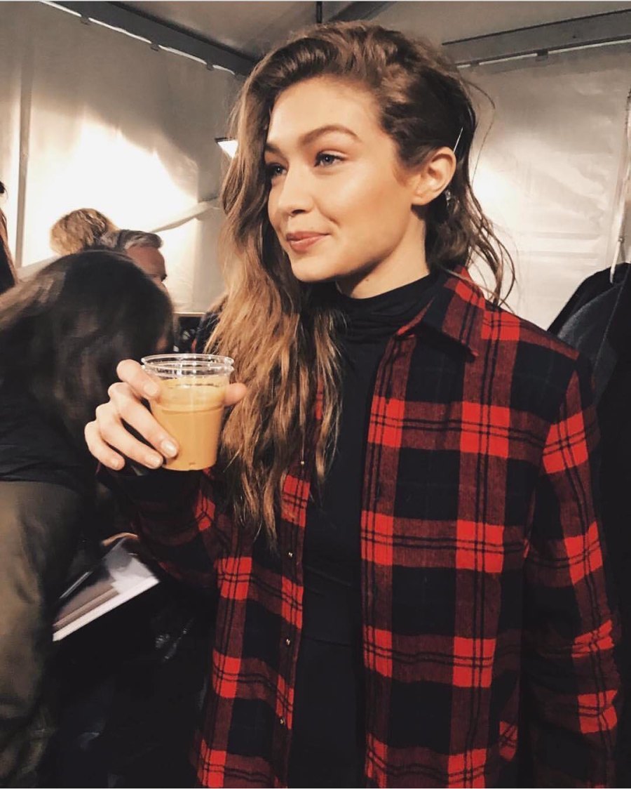 Gigi Hadid coffee