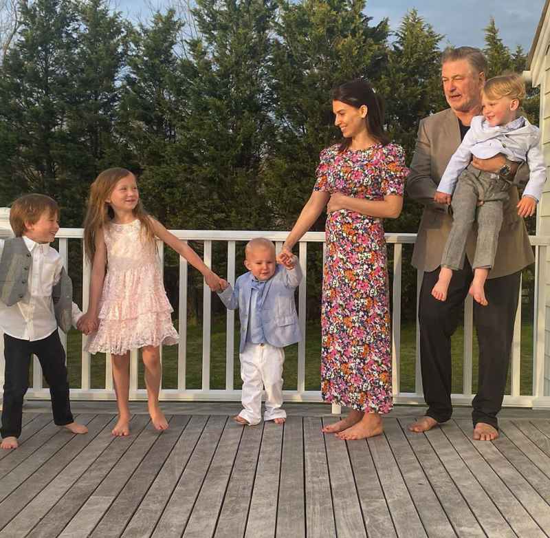 Growing Family Hilaria Baldwin Shows Baby Bump Ahead of 5th Child