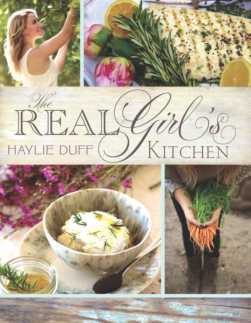 Haylie Duff cookbook
