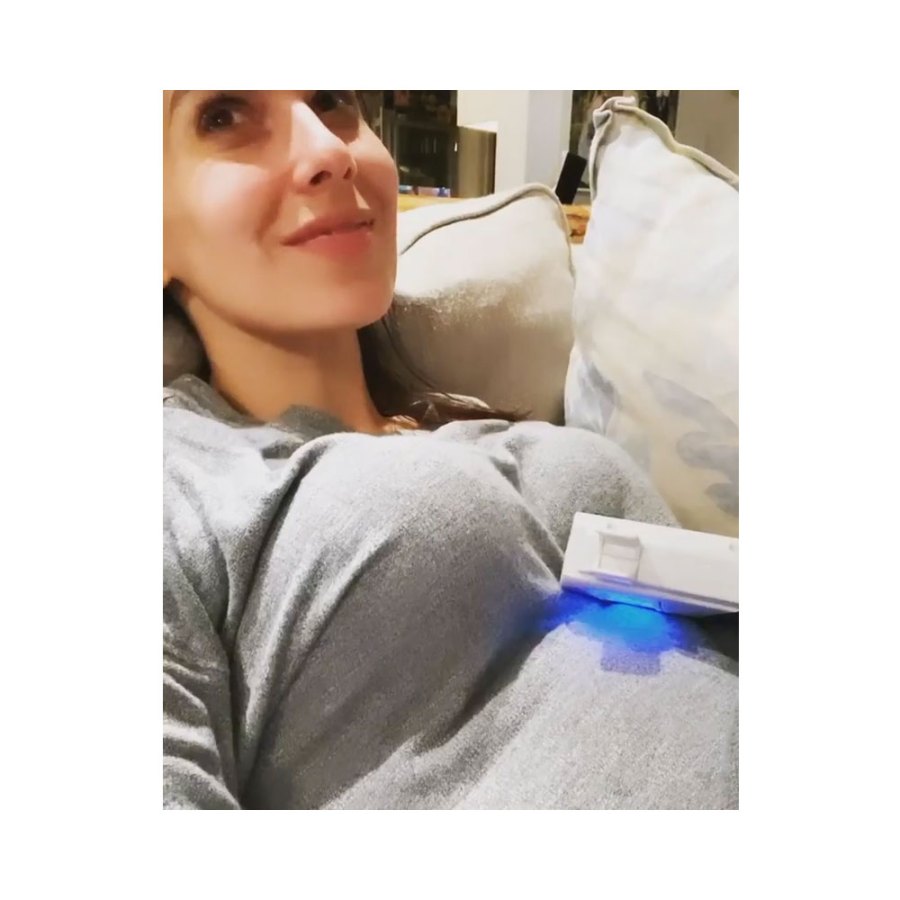 Heartbeat Hilaria Baldwin Shows Baby Bump Ahead of 5th Child