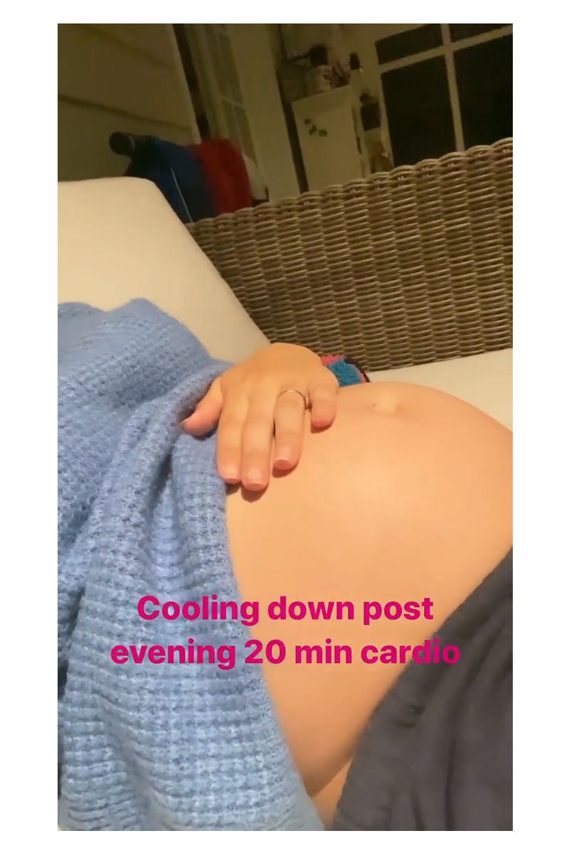 Hilaria Baldwin Instagram Baby Bump