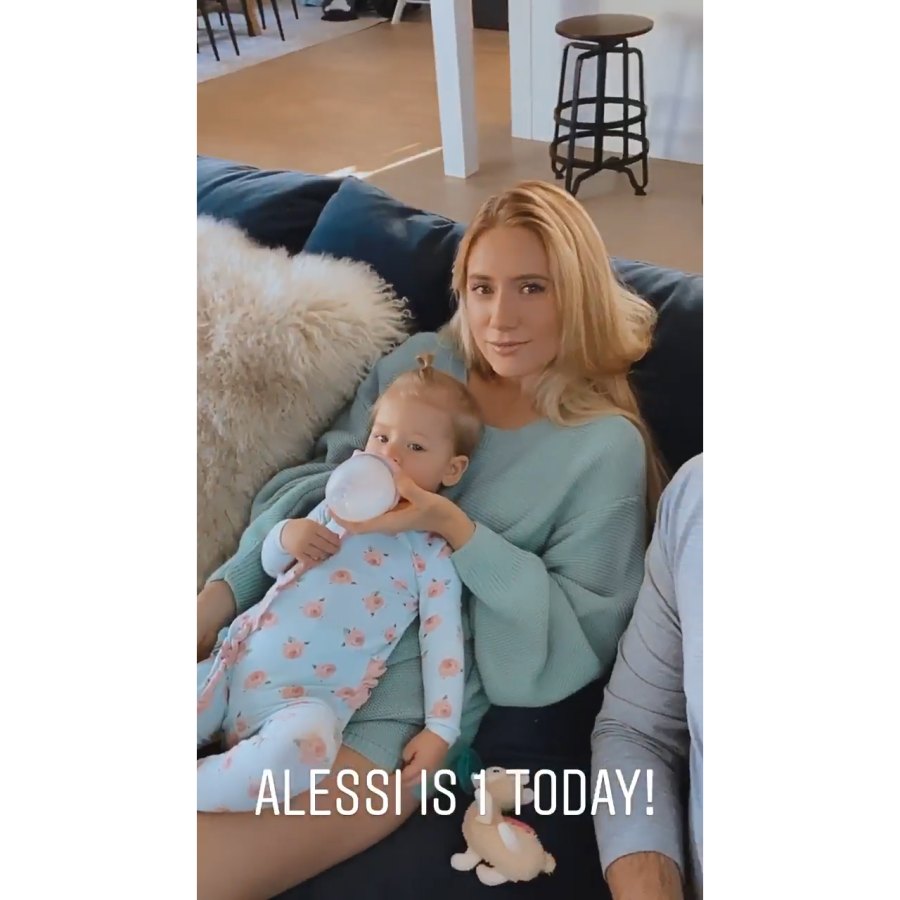 Inside Arie Luyendyk Jr.’s and Lauren Burnham’s Daughter Alessi’s 1st Birthday Party Amid Quarantine