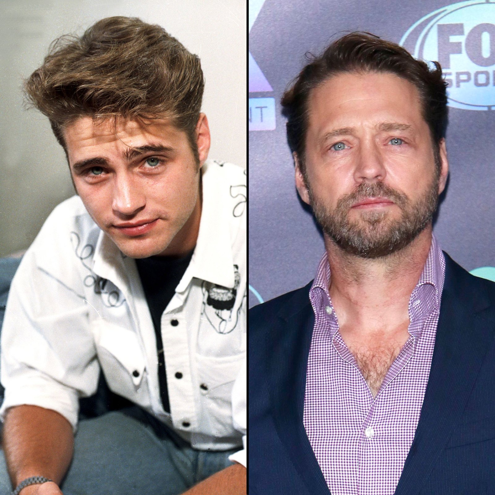 Jason Priestley Beverly Hills 90210 Cast Then and Now