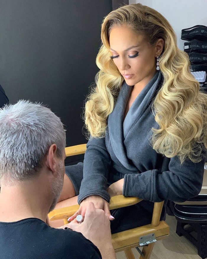 Jennifer Lopez Manicurist Tom Bachik