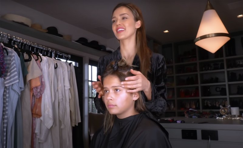 Jessica Alba Gives Her Daughters At-Home Cuts: 'I Bow Down to Hairdressers'