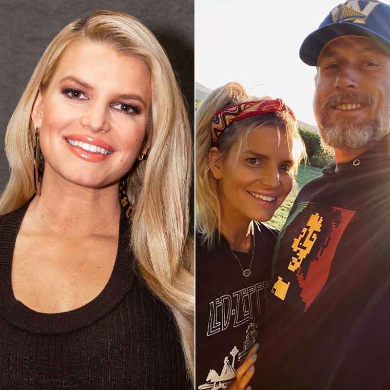 Makeup-Free Jessica Simpson Shares Sweet Anniversary Note