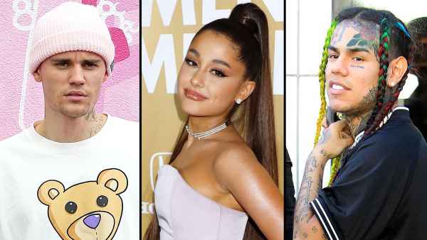 Justin Bieber Ariana Grande Respond to Tekashi69 Chart-Buying Claims
