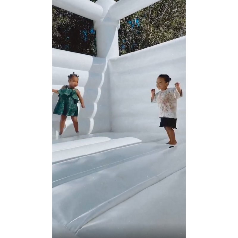 Kardashian Kids Backyard Playdate Amid Quarantine