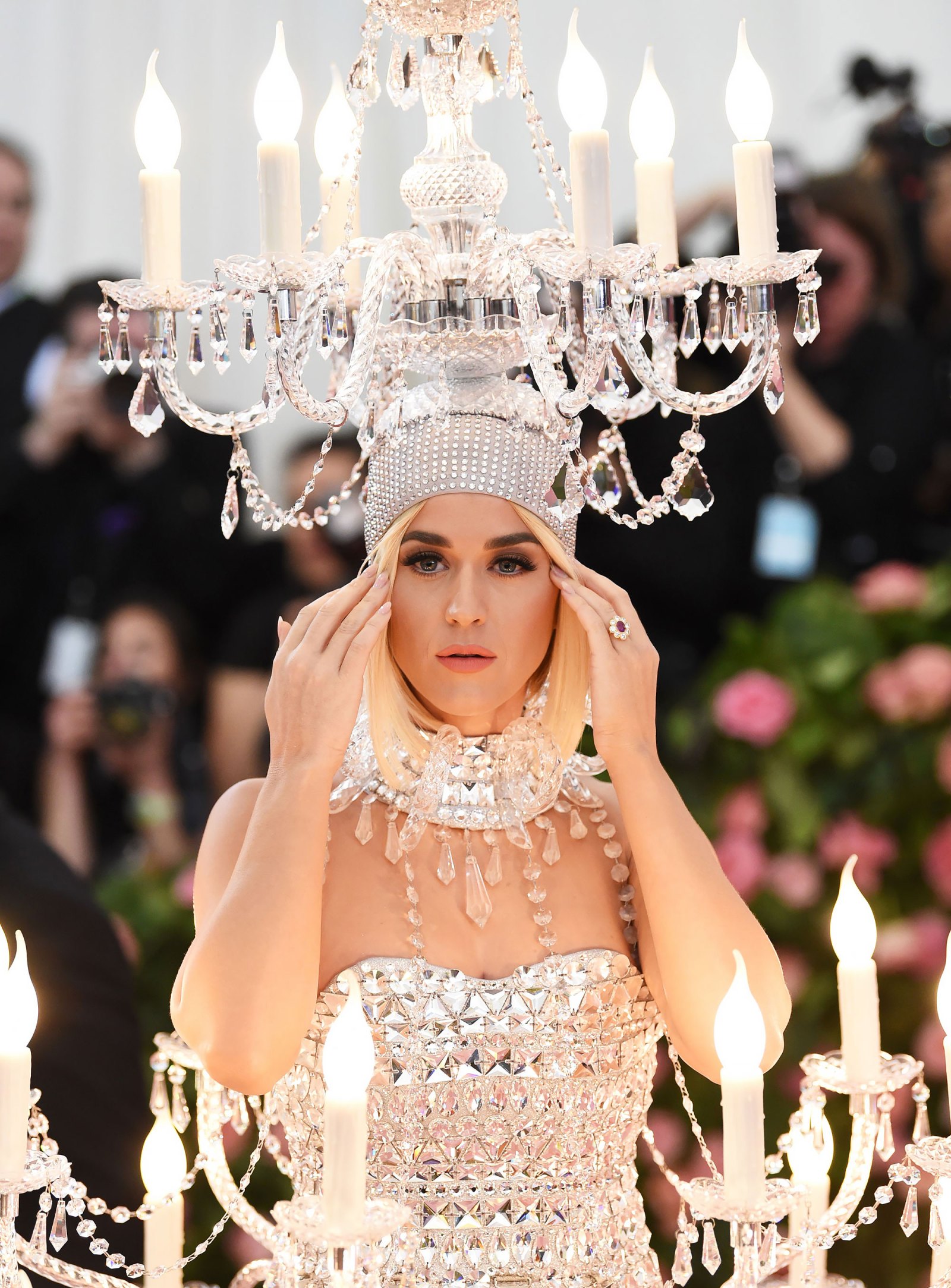 Chandelier Hats! Smurfette Dresses! Katy Perry's Craziest Style Moments  Through the Years - Us Weekly