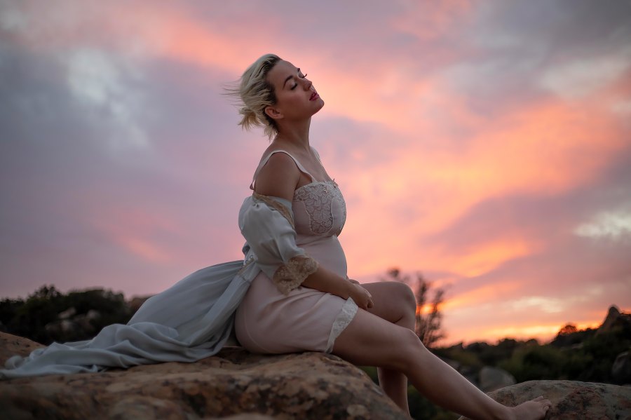 Katy Perry Wears a Stunning Ethereal Maternity Look in New Music Video