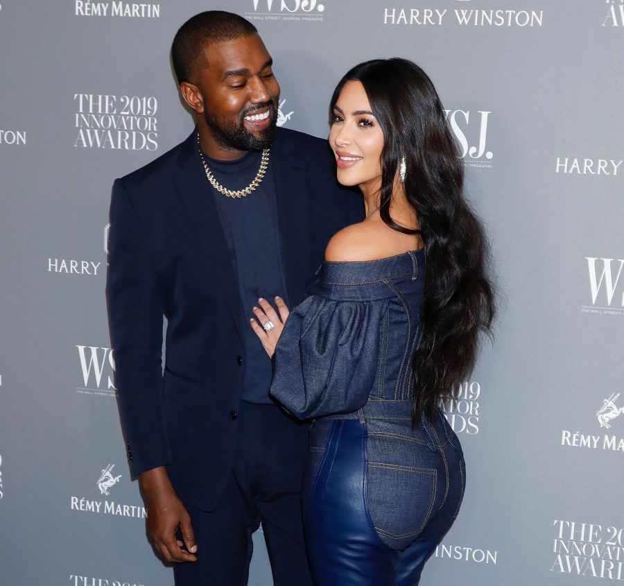 Kim Kardashian Kanye West push present