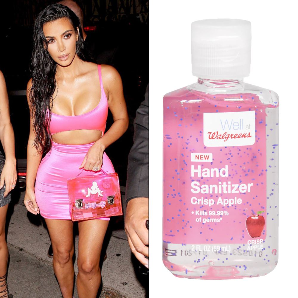 A Fan Compared Kim Kardashian Looks to Hand Sanitizers and She Loved It