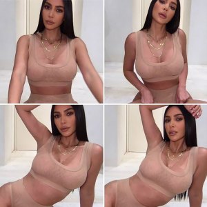 Kim Kardashian Shoots Skims Campaign Using Photo Booth on Her Mac